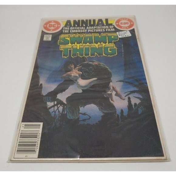 DC Comics Swamp Thing Annual Issue #1 Movie Adaptation Issue 1982 Wes Craven - Picture 4 of 11